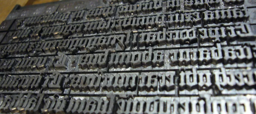 Caractères Gutemberg