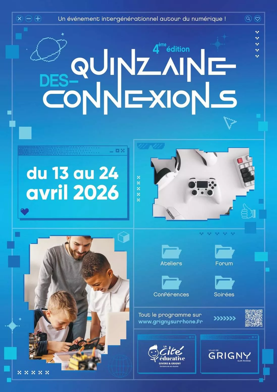 Intervention pour la Quinzaine des Connexions de Grigny