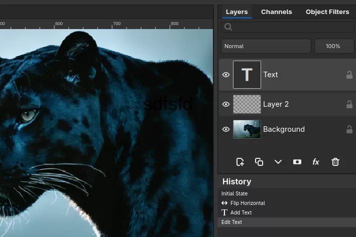 Interface de FogPanther